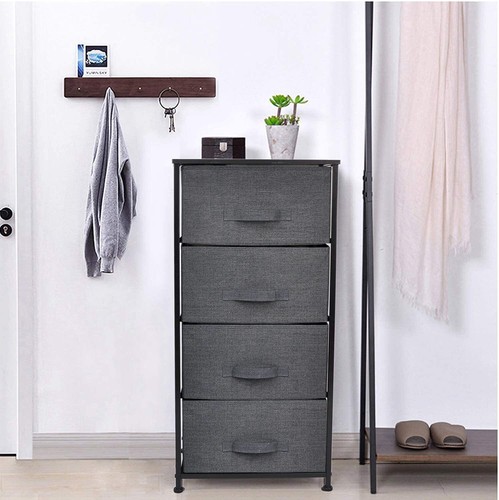 Organizador de almacenamiento de dormitorio con cajones para cofre de tela Cerbior - Imagen 53 de 110