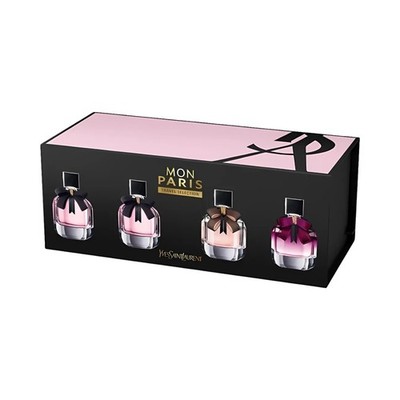 Yves Saint Laurent 4点セット Yves Saint Laurent Mon Paris 4 Piece Mini Perfume Gift Set