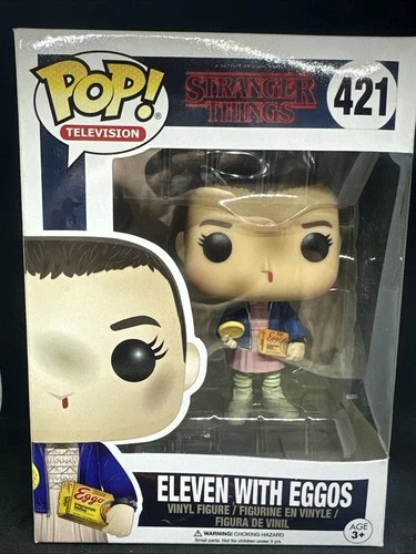 Funko Pop! Vinyl: Stranger Things - Eleven with Eggos #421