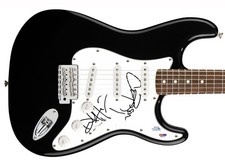 Los Lobos Signed Autographed Guitar ACOA PSA