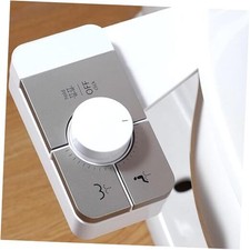 Bidet Attachment for Toilet, Ultra-Slim, Self Cleaning, Dual Nozzle, Silver