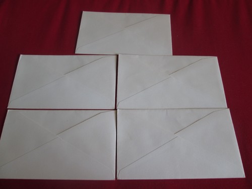 SPECIAL HANDSTAMPED POSTMARK COMMEMORATIVE ENVELOPES - THE GOLF OPEN 1970 X5 - Imagen 2 de 2
