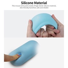 Soft Silicone Mouse Wrist Pad Mice Wrist Rest Ergonomic Silicone Wrist Supp AOMH