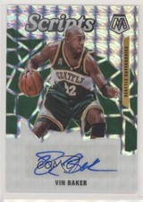 2019-20 Panini Mosaic Scripts Vin Baker #SC-VBK Auto fm0