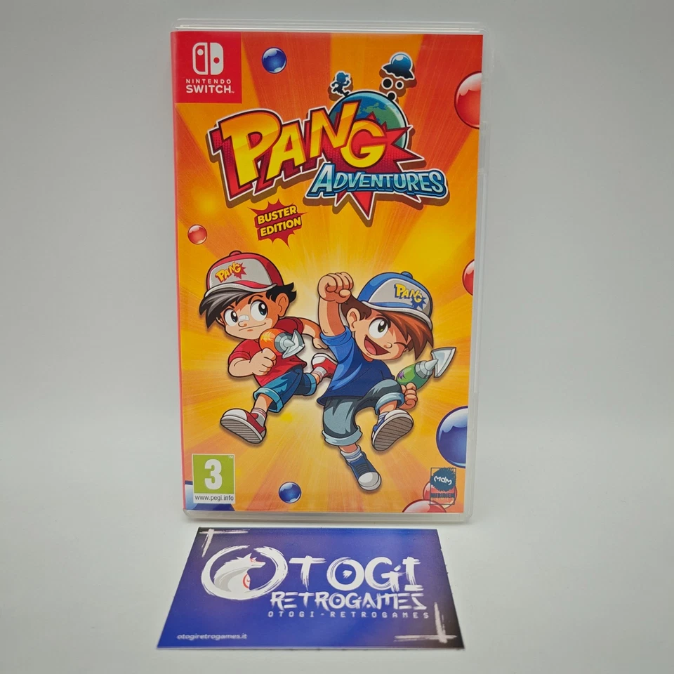 PANG ADVENTURES, BUSTER PHYSICS EDITION, NINTENDO SWITCH, ITALIAN EURO MARKET, foto 1 di 3