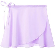 Dance Pre-Owned Skirt Stelle Wrap Medium Child Lavender Ballet Pointe