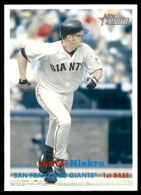 2006 Topps Heritage Lance Niekro   #464