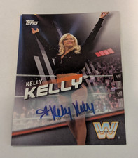 2016 Topps WWE Divas Revolution Autographs #10 Kelly Kelly 63/99