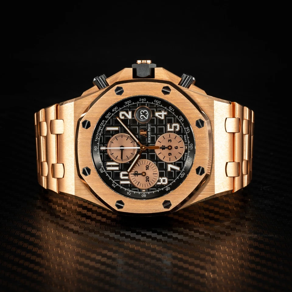 Audemars Piguet Royal Oak Offshore 18K Rose Gold “Full Brick” 26470OR | Full Set - Image 2 of 4