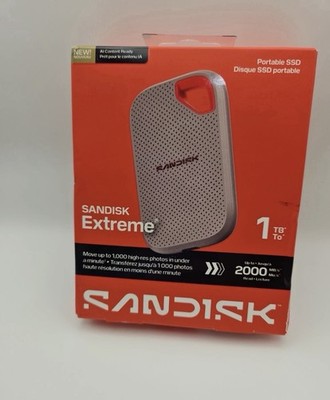 NEW UNOPENED SanDisk Extreme Portable External SSD 1TB