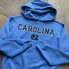 Vintage Champion UNC Carolina Tar Heels Pullover Hoodie Unisex Adult Size Small