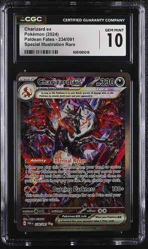 Charizard ex graded CGC 10 for sale on eBay