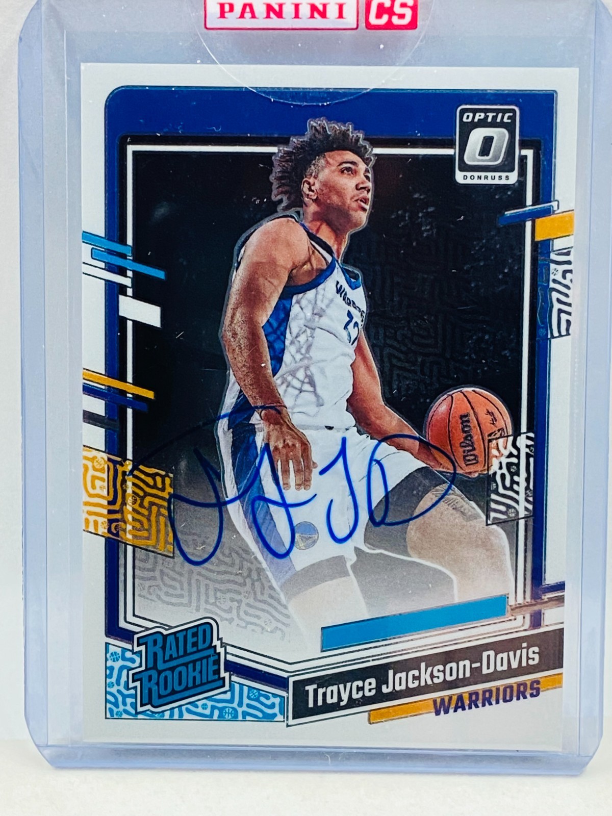 2023-24 Panini Donruss Optic Trayce Jackson-Davis Rated Rookie Auto #251