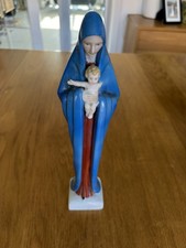 Very Rare Goebel Mary Madonna & Child Jesus (outstretched Arms) Sacrart 11" Tall
