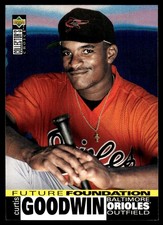 Curtis Goodwin 1995 Collector's Choice #37 Orioles MLB READ FREE SHIPPING
