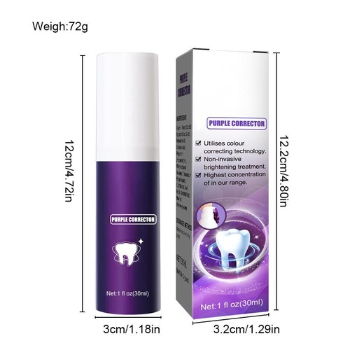 Zahnaufhellung Zahnpasta 30ml Fleckenentfernung Brighten Smile Mundpflege - Bild 3 von 7