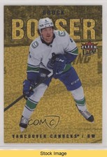 2021-22 Upper Deck Fleer Ultra Gold Speckled Rainbow Foil Brock Boeser READ 0il7