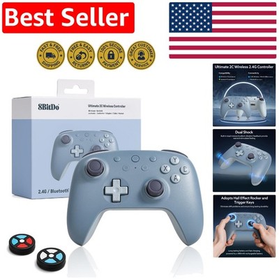 Ergonomic Bluetooth Joystick Controller with Custom Buttons   Blueberry Edition