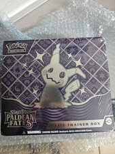 Pokemon SV Paldean Fates Pokemon Center Elite Trainer Box PC ETB Sealed New