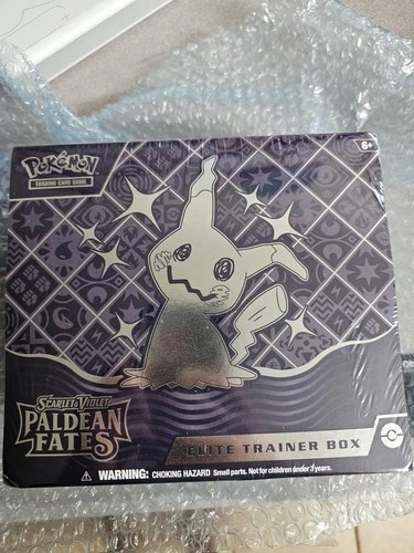 Pokemon SV Paldean Fates Pokemon Center Elite Trainer Box PC ETB Sealed New