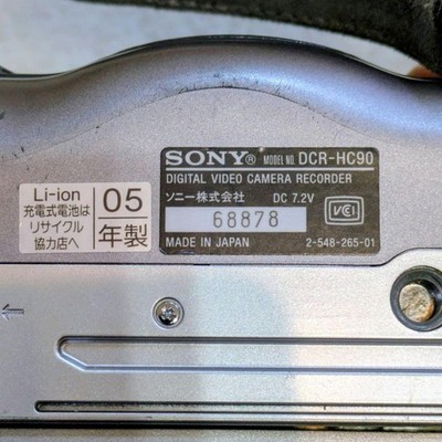 Sony Handycam DCR-HC90 Mini DV Camcorder for sale online | eBay