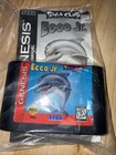 VINTAGE Sega Genesis ECCO JR. Authentic/Original 1995 VIDEO Game CARTRIDGE