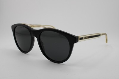 正規品　GUCCI サングラス NEW GUCCI GG0559S 001 BLACK GOLD CLEAR AUTHENTIC SUNGLASSES 54-18