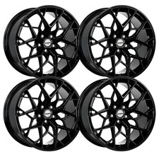 Set-4 Shift Piston 18x8.5 5x108 35mm Gloss Black Wheels Rims 18 Inch Set-4 Shift Piston 18x8.5 5x108 35mm Gloss Black Wheels Rims 18 Inch
