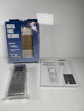 Sanyo ICR-B29X Digital Voice Recorder Boxed