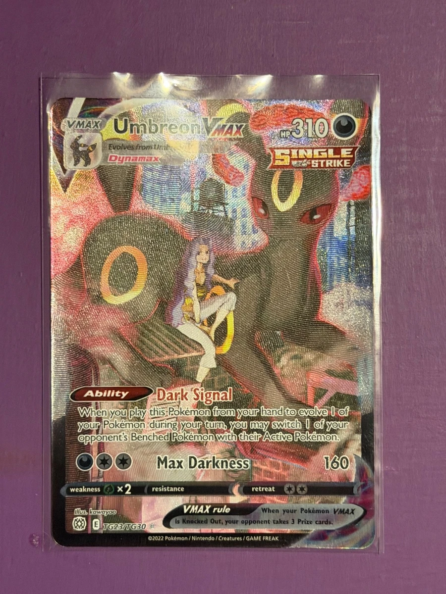 Umbreon VMAX TG23/TG30 Swsh09: Brilliant Stars Trainer Gallery for