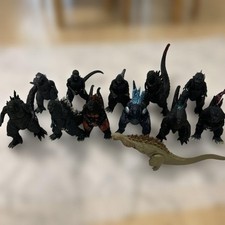 Godzilla Movie Monster Series Lot 12 Figure Bandai Godzilla Collection