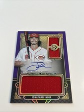 2022 Triple Threads Emerald Future Phenoms Jonathan India /75 Auto Patch Reds