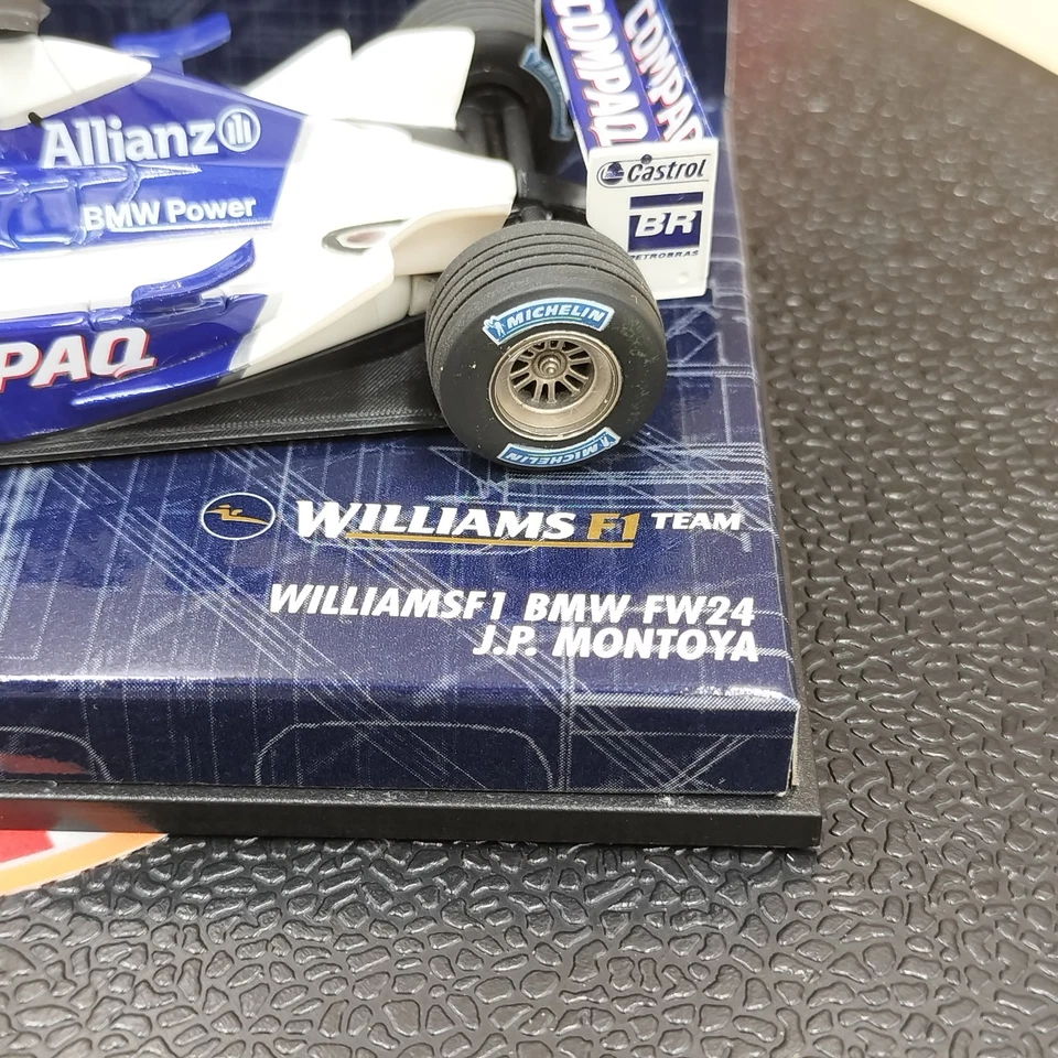MINICHAMPS 1/43 Williams F1 BMW FW24 J.P. Montoya #6 400020006 - Image 4 of 4