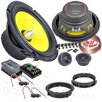 Ground Zero Lautsprecher FüR VW T5 Multivan T5.2 2009-2014 Heck Hinten 165 #AU3M