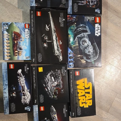 LEGO Star Wars multiple sets, 630 pcs, 18+, Box