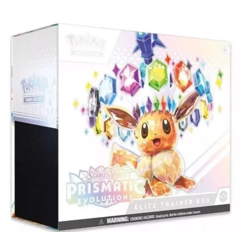 Pokemon TCG: S&V Prismatic Evolutions Factory Sealed Elite T