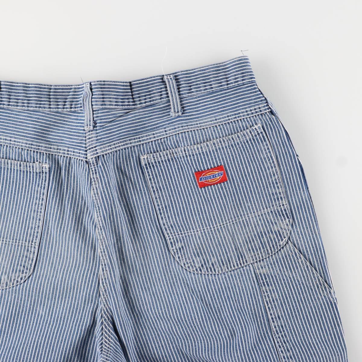 Vintage 80'S-90'S Dickies Hickory Stripe Denim Painter Pants