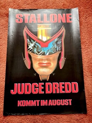 Judge Dredd Kinoplakat Poster A1, Sylvester Stallone, Teaser