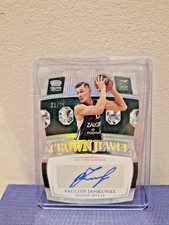 2024-2025 Crown Royale EuroLeague Paulius Jankunas Jewel Signatures #21/25 Auto