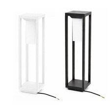 Lampione da Terra Giardino E27 IP65 Lampioncino Paletto Esterno 60cm Alluminio