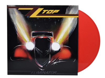 ZZ Top   Eliminator - red Vinyl LP - Sharp Dressed Man Gimme All Your Lovin NEW