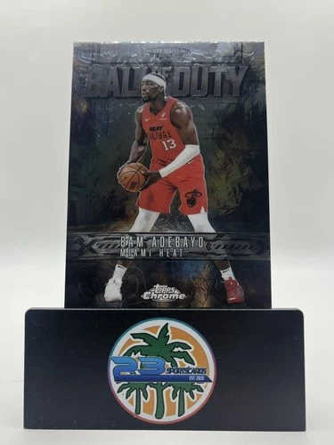 2025 Topps Chrome Bam Adebayo Base (RAW)