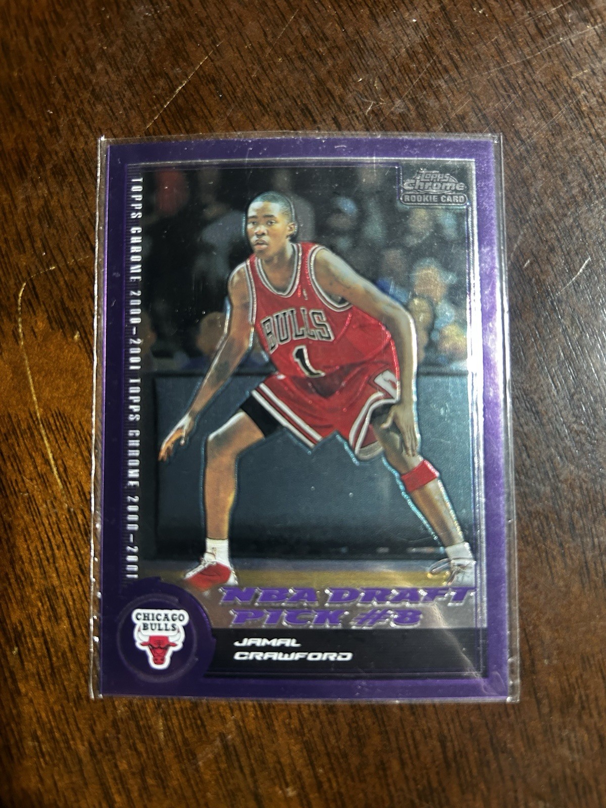 2000-01 Topps Chrome Jamal Crawford RC #158 303/1999