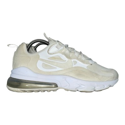 Nike Boys Air Max 270 React White GS BQ0103-100 Sneakers Size 5Y/Wmn Sz 6.5