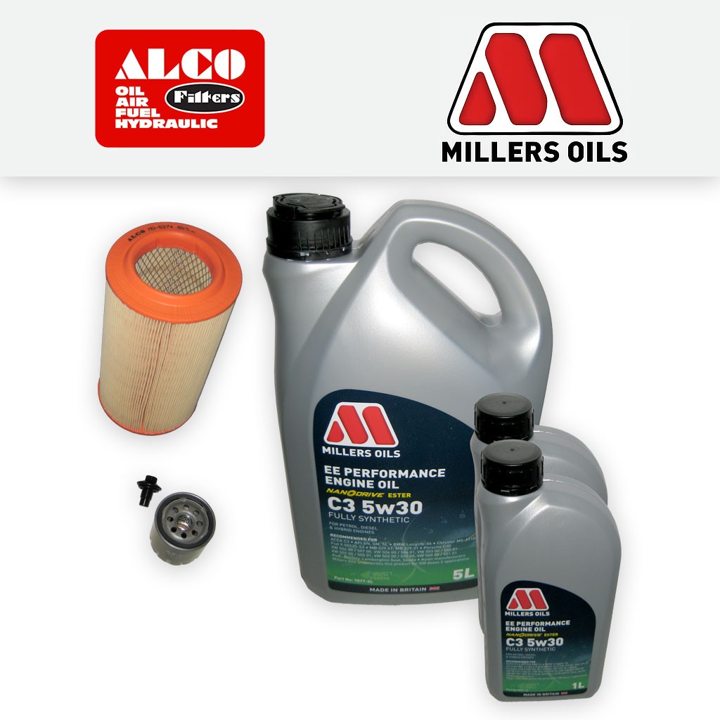 SERVICE KIT for PEUGEOT BOXER 2.2 HDI OIL AIR FILTERS with EE OIL (2013-2016)