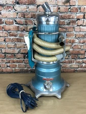 Vintage Air-Way Sanitizor Model 55A Vacuum Cleaner With Attachments