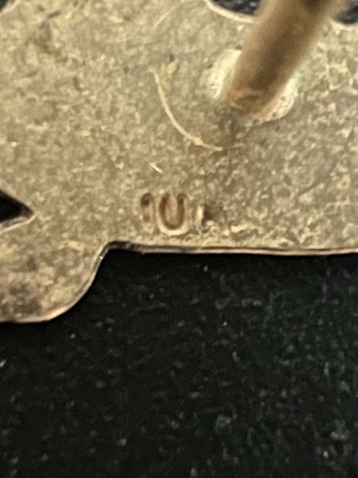 Small Signed 10k Solid Yellow Gold Scooby Doo Hea… - image 12