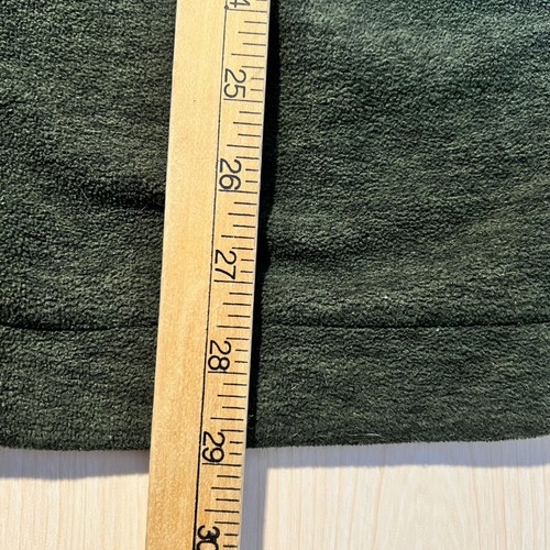 Mens Nautica Forest Green Full Zip Fleece Outdoor Vest XL Preppy Casual - Picture 6 of 7