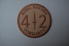 Royal Marine 42 Commando- iron/ Sew On Morale Sew On Patch -  No3056