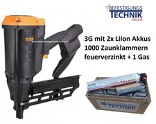 TJEP FS-40 GAS 3G Zaunklammergerät inkl. Gas...